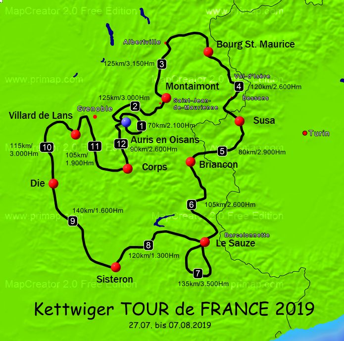 Kettwiger TOUR de FRANCE 2019